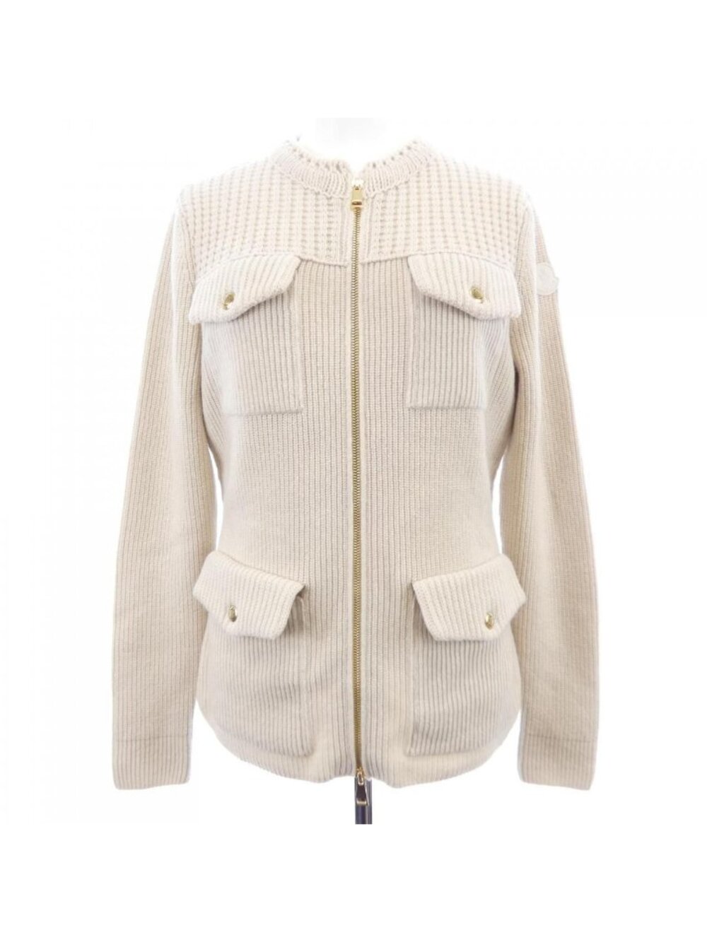 Moncler Down Jacket Beige